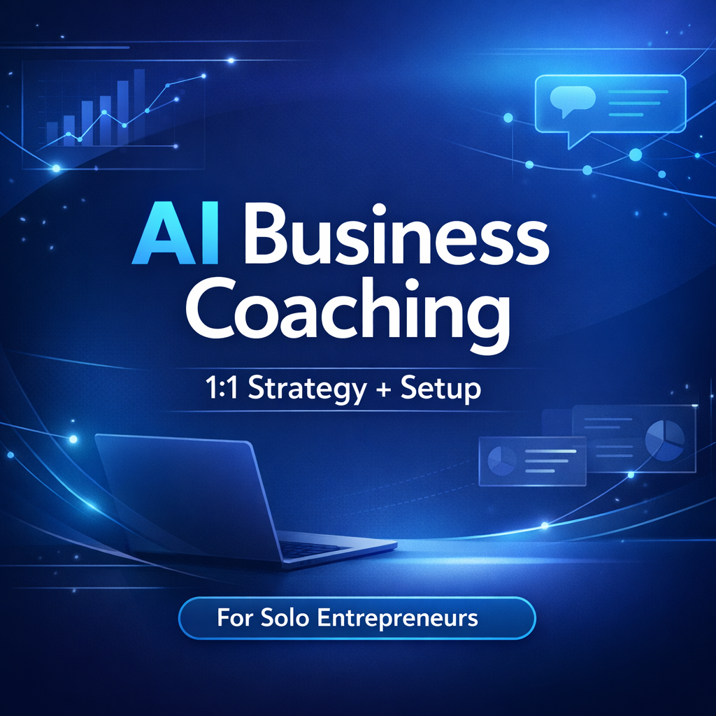 AI Business Kickstart &mdash; Starter Coaching Session